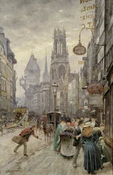 Fleet Street: Looking West
